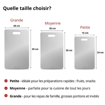 Planche à découper Evon Titanium™